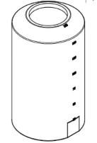 160 Gallon Plastic Vertical Liquid Storage Tank