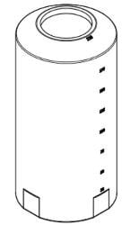 210 Gallon Plastic Vertical Liquid Storage Tank