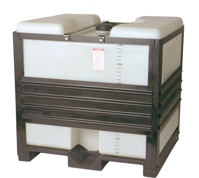 300 Gallon Pallet Pak 1 Tank, Pallet, Frame Go To TanksGo To Tanks