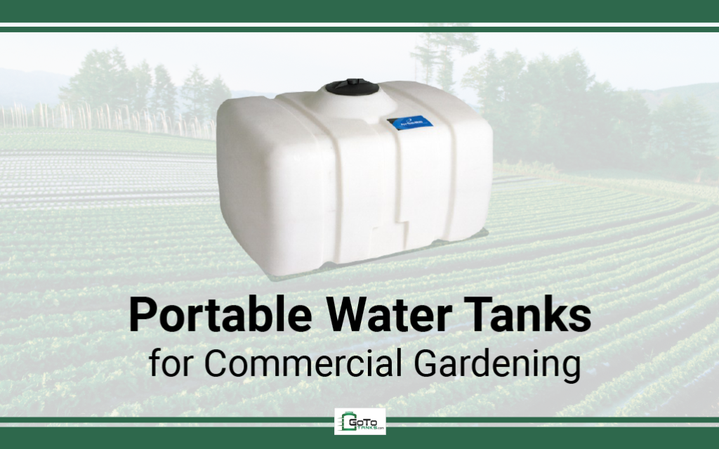 Portable Water Tanks For Commercial, Portable Garden Watering Cart