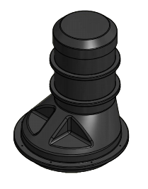 Offset Riser with Lid