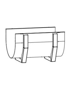 Cradle for 300 Gallon Oval Tank